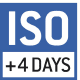 Calibrazione ISO possibile. Il tempo di approntamento della calibrazione ISO è specificato nel pittogramma