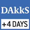 Calibrazione DAkkS possibile, il tempo di approtamento della calibrazione DAkkS è specificato nel pittogramma